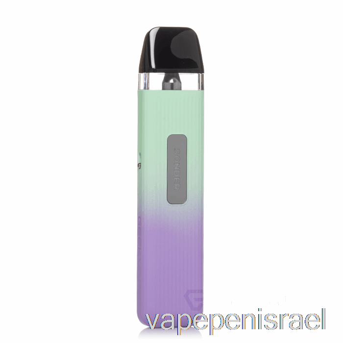 חד פעמי Vape Israel Geek Vape Sonder Q 20w ערכת פוד ירוק סגול
